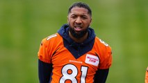 Broncos WR Tim Patrick Suffers Torn Achilles At Camp Monday