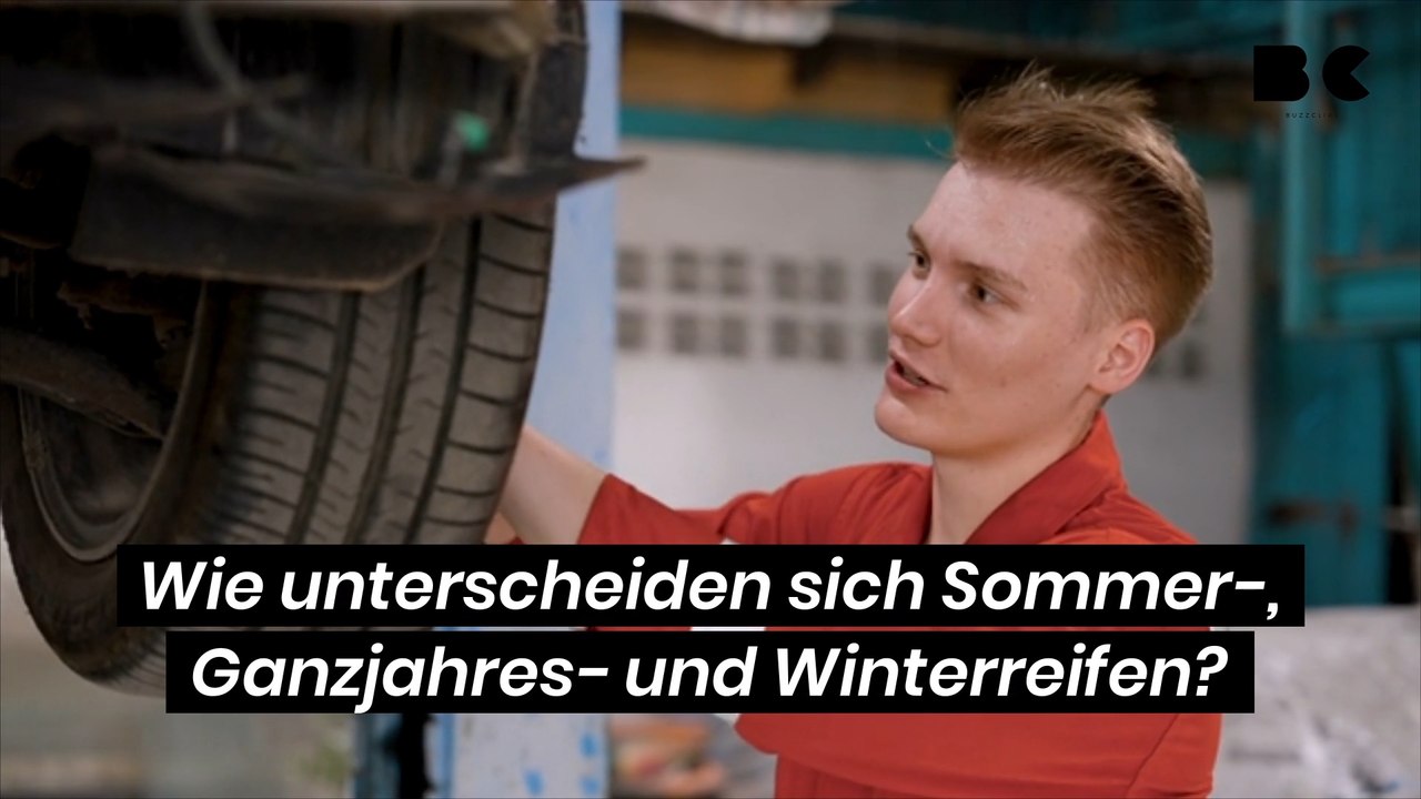 Wie unterscheiden sich Sommer-, Ganzjahres- und Winterreifen?
