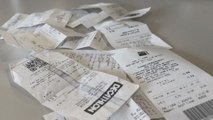 Fin de l'impression systématique du ticket de caisse en France