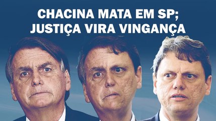 "É A BARBÁRIE PATROCINADA POR TARCÍSIO", RESUME EDITOR DA REVISTA PIAUÍ | Cortes 247