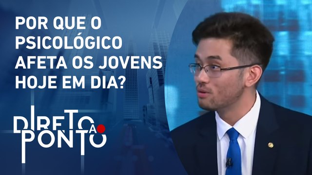 “Saúde mental está muito presente na minha geração”, afirma Kim Kataguiri | DIRETO AO PONTO