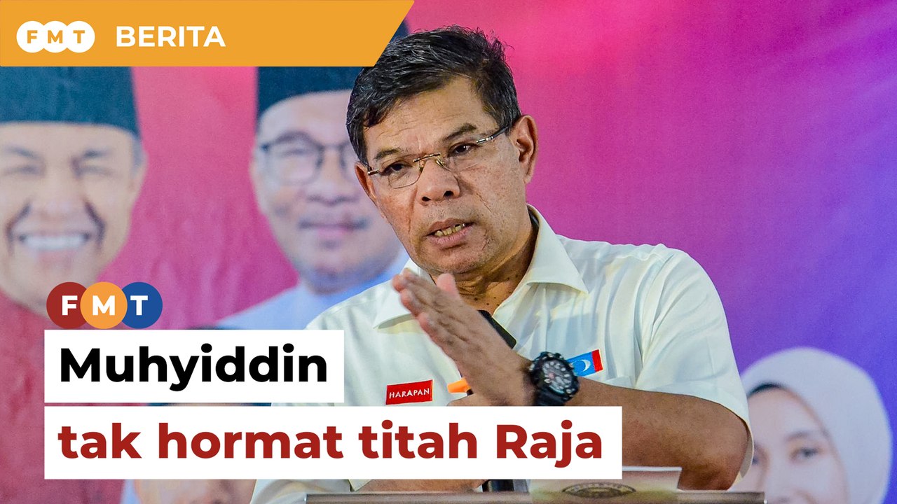 Muhyiddin sentuh isu kalimah Allah tak hormat titah raja Melayu