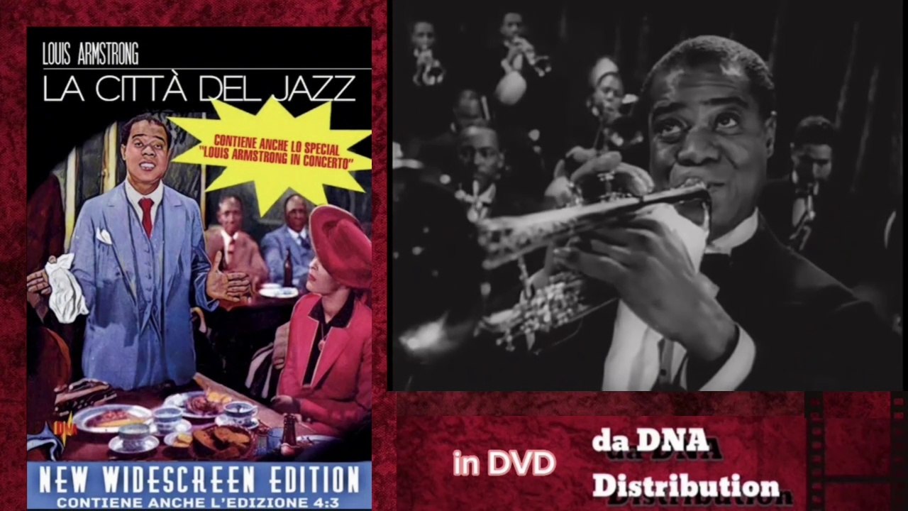 LA CITTÀ DEL JAZZ (1947) - New Widescreen Edition + LOUIS ARMSTRONG IN CONCERTO (Dvd)