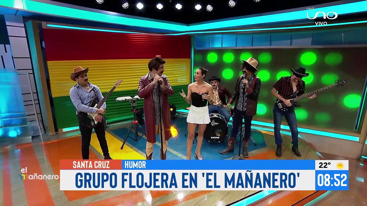 El grupo  Flojera en El Mañanero!!