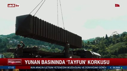 Yunan basınında Tayfun korkusu