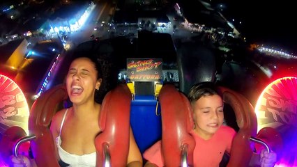 Girls Passing Out | Funny Slingshot Ride Compilation #3