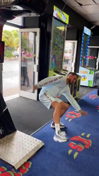 Échec du jeu de boxe d'arcade