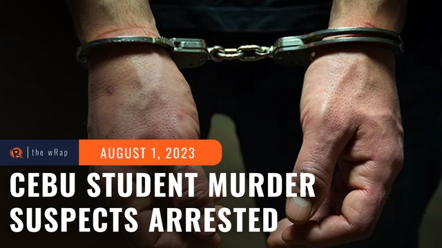 Stolen phone, drug bust lead to arrest of suspects in Cebu student murder