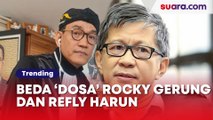 Beda 'Dosa' Rocky Gerung vs Refly Harun: Sama-sama Dipolisikan Relawan Jokowi