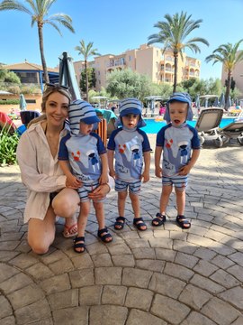 Mum of Triplet Toddlers Deals with up to 30 Nappy Changes and Feeds A DAY