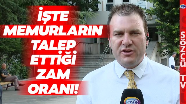 Memur Zammında İlk Toplantı Sona Erdi! Sözcü TV Muhabiri Kulis Bilgilerini Aktardı