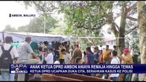 Ketua DPRD Kota Ambon Ucapkan Duka Cita, Serahkan Kasus  yang Dilakukan Sang Anak ke Polisi