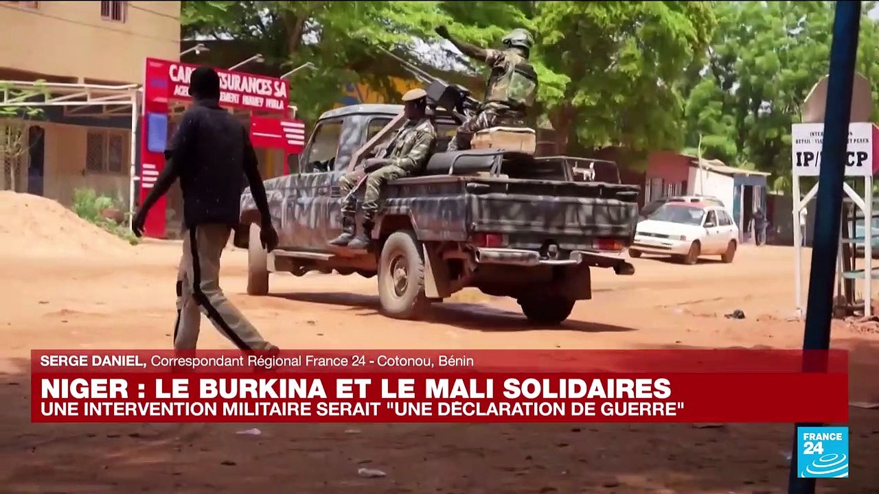 Le Burkina et le Mali solidaires avec le Niger : "Bazoum était le plus anti coup d'État dans la sous-région"