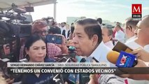 El secretario de seguridad de Tamaulipas, informa que ya existe convenio de seguridad con entidades vecinas
