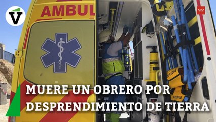 Muere un trabajador en Getafe tras un desprendimiento de tierra en una obra de construcción