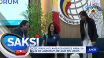 Bea Alonzo, napiling ambassadress para sa 2022 Census of Agriculture and Fisheries | Saksi