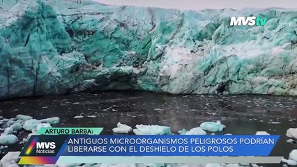 ANTIGUOS MICROORGANISMOS PELIGROSOS PODRÍAN LIBERARSE CON EL DESHIELO DE LOS POLOS