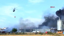 İnegöl'de Fabrikada Yangın: Çok Sayıda Fabrika Zarar Gördü