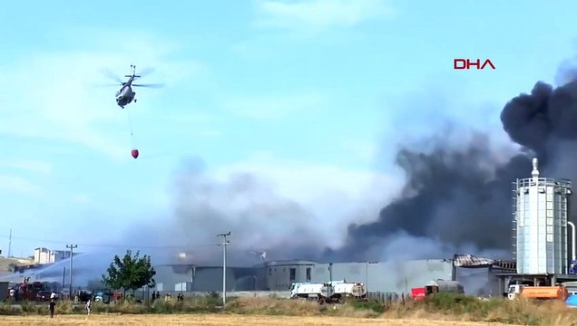 Incendie à l'usine d'Inegol： De nombreuses usines endommagées