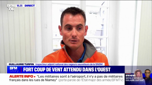 Rafales de vent dans l'Ouest: les conseils de prévention des risques liés à la baignade