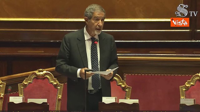 Musumeci al Senato: Cambiamenti climatici non sono un alibi . Proteste in Aula