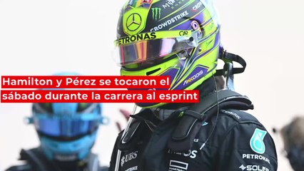 El 'palo' de Hamilton a Checo Pérez que levantará ampollas