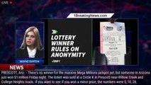 A $1M Mega Millions ticket has been sold in Arizona - 1breakingnews.com