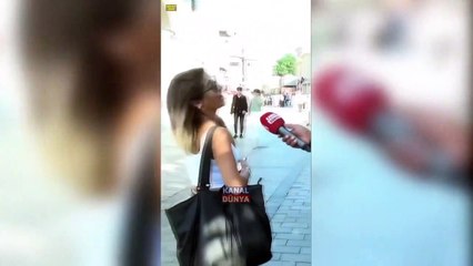Ce que la femme a dit à propos de la Turquie, qui a dit : « J'ai fui l'Iran, je suis venue ici », c'est l'événement.