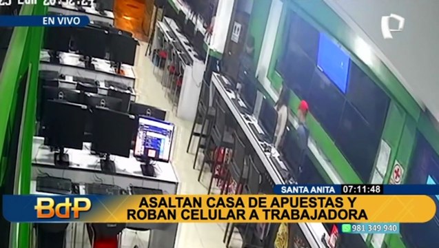 Santa Anita: delincuentes armados asaltan casa de apuestas y roban las ganancias del día