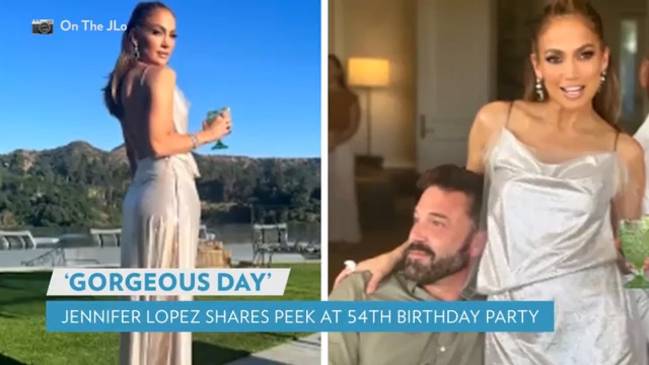 Jennifer Lopez Shares New Photos with Husband Ben Affleck from Her 54th Birthday Party: 'Here's a Lil Peek'
