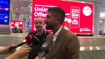 İSTANBUL - Galatasaray'ın transfer görüşmelerine başladığı futbolcu Kerem Demirbay İstanbul'a geldi
