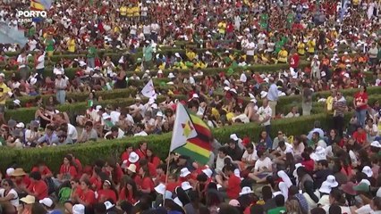 JMJ. Clima de festa no primeiro dia do evento