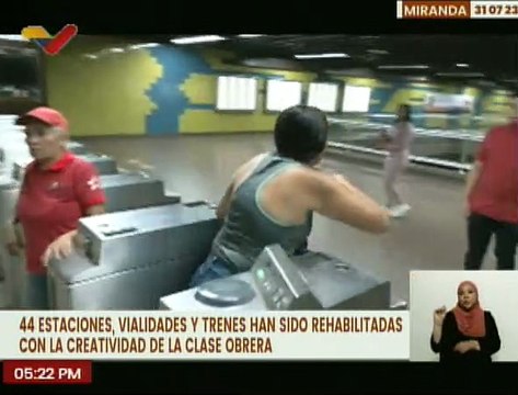 Miranda | Activan el Plan Metro Se Mueve Contigo para recuperar las instalaciones del sistema