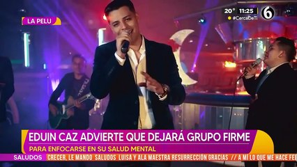 Eduin Caz anuncia su retiro de la música