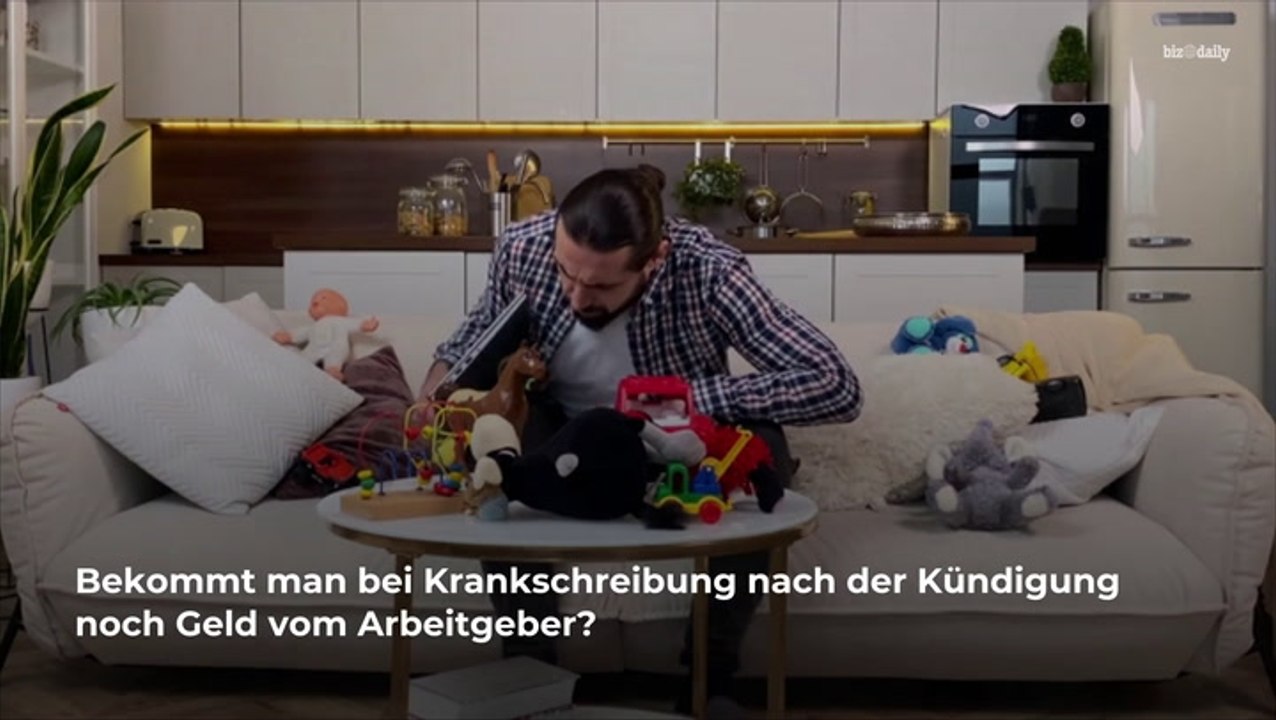 Krankschreibung nach Kündigung Muss Arbeitgeber noch Gehalt zahlen? video Dailymotion