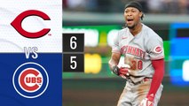 Resumen Rojos de Cincinnati vs Cachorros de Chicago MLB 31-07-2023