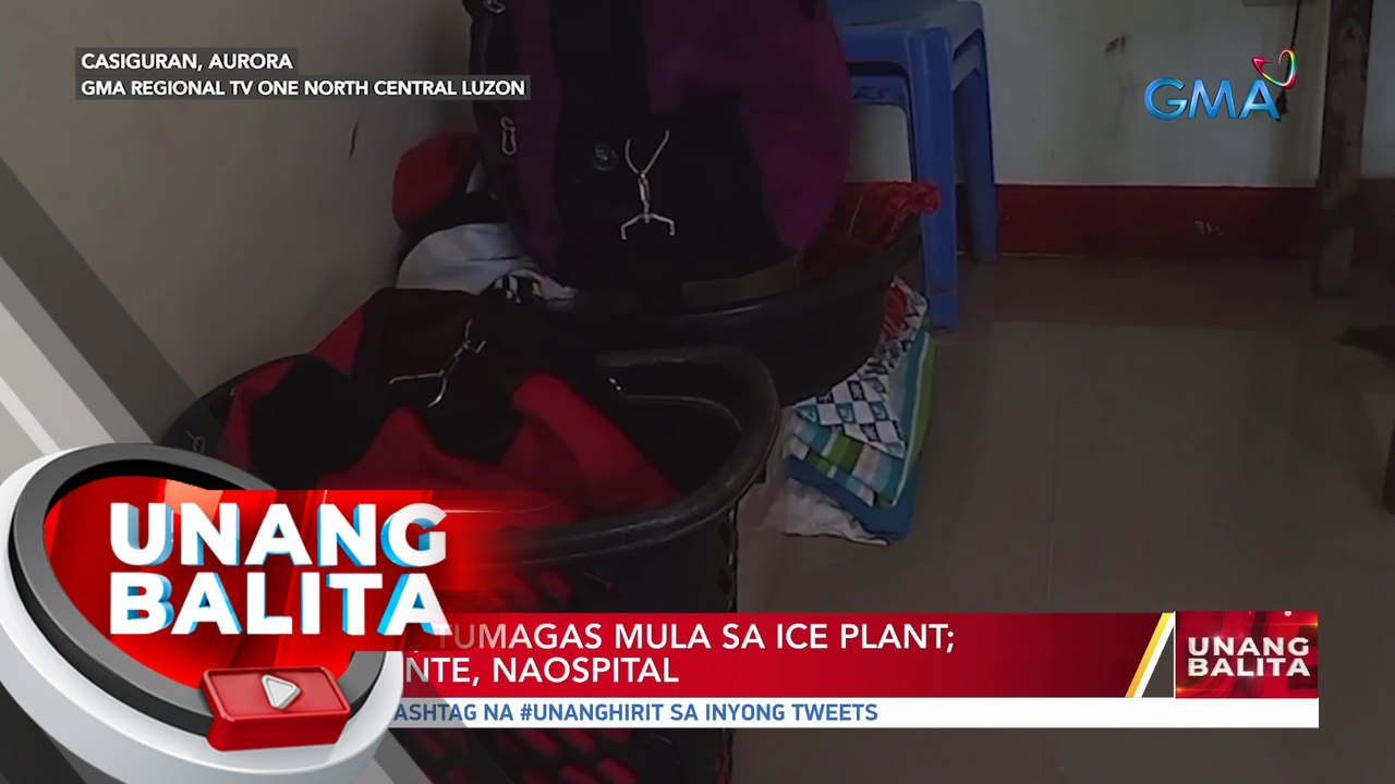 Ammonia, tumagas mula sa ice plant; 50 residente, naospital | UB