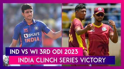 IND vs WI 3rd ODI 2023: Mukesh Kumar, Batters Help India Clinch Series Victory
