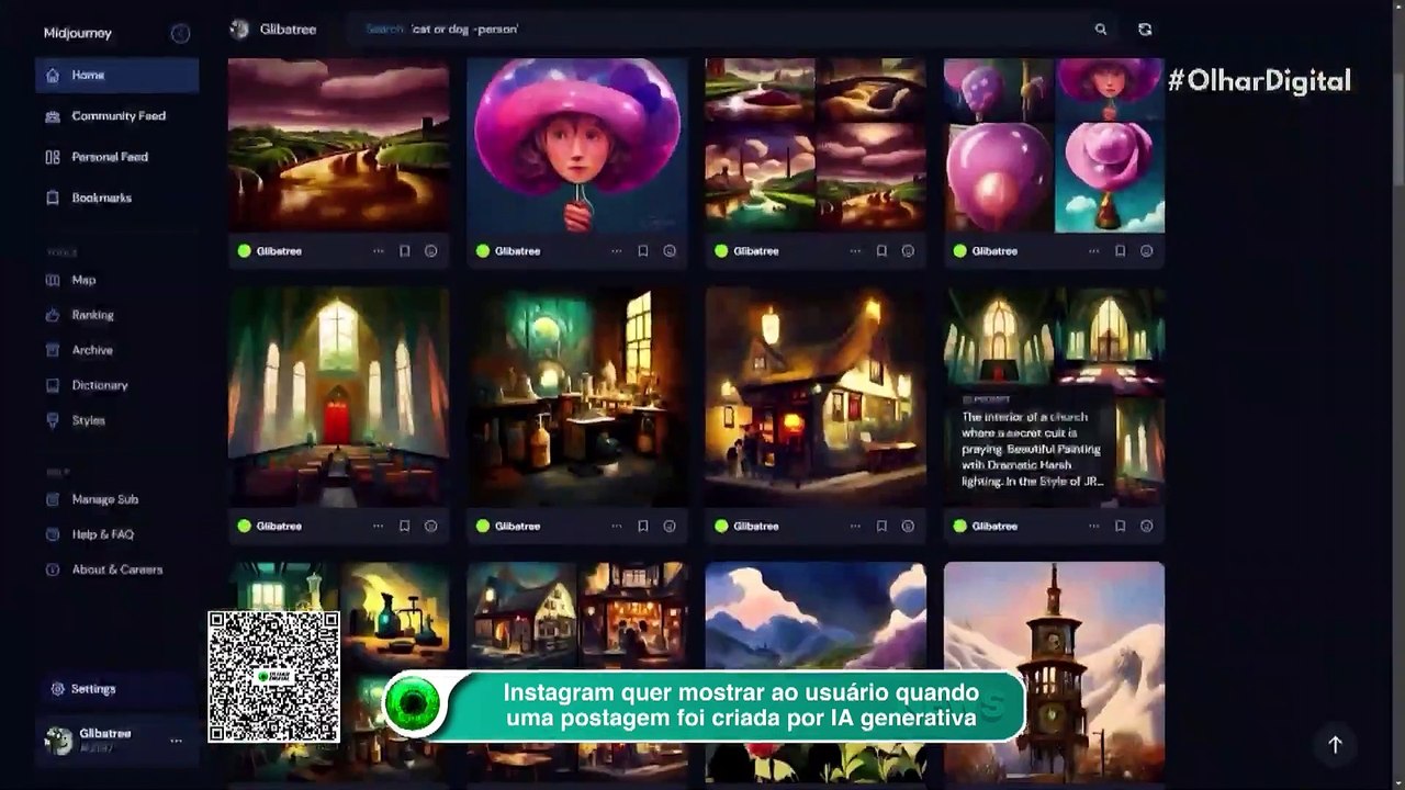 Instagram quer mostrar ao usuário quando uma postagem foi criada por IA generativa