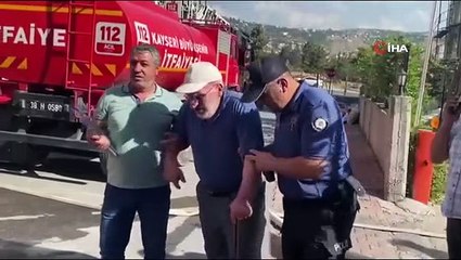 Les personnes prises au piège dans le bâtiment dans l'incendie de Kayseri ont été secourues