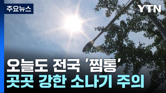 [날씨] 폭염 위기경보 '심각', 서울 35℃...곳곳 강한 소나기 / YTN