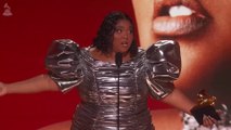 LIZZO Wins Record Of The Year For 'About Damn Time' 2023 GRAMMYs