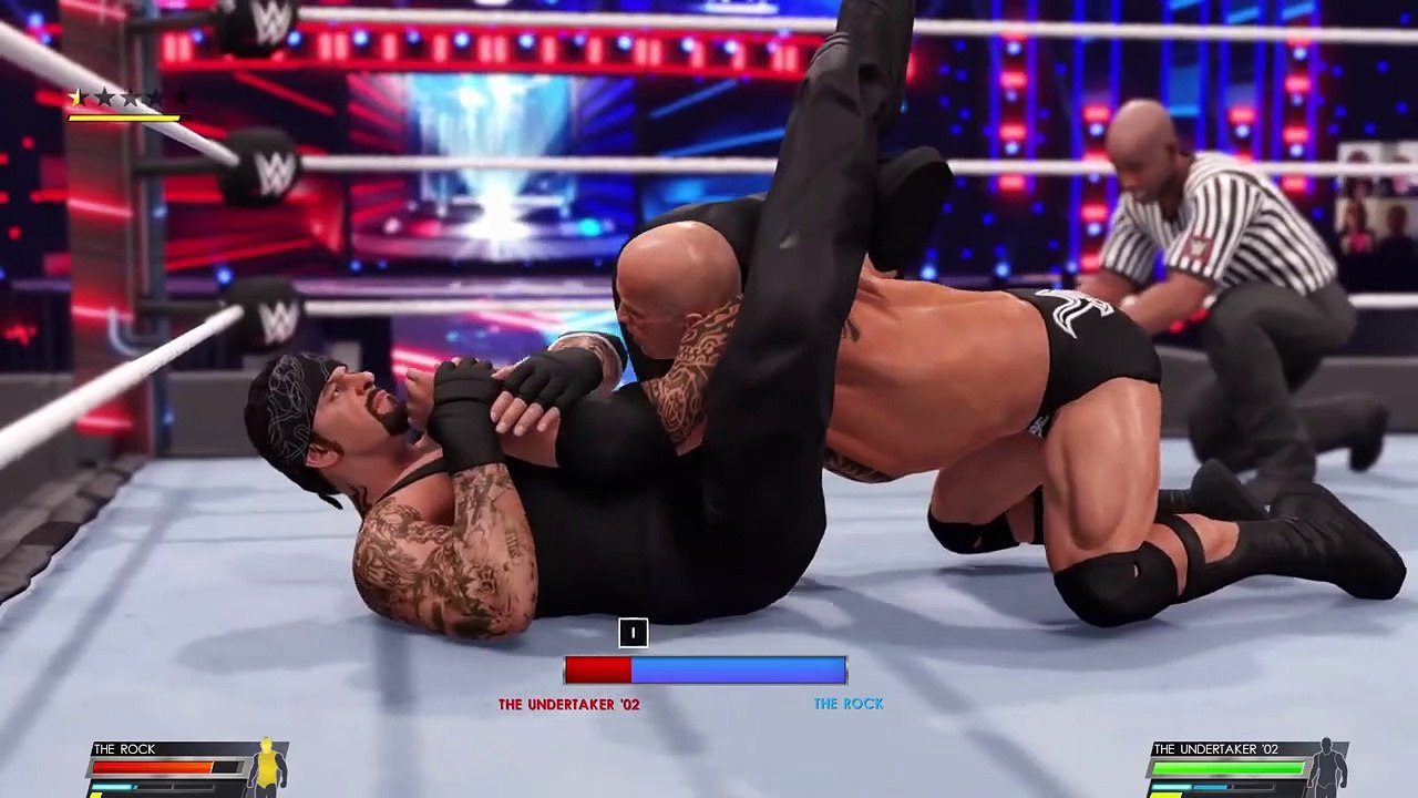 WWE UNDERTAKER vs THE ROCK