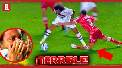 MARCELO provoca ESCALOFRIANTE lesión y es EXPULSADO en Copa Libertadores