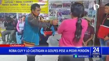Cajamarca: a golpes y a latigazos castigaron a un hombre que robó un cuy