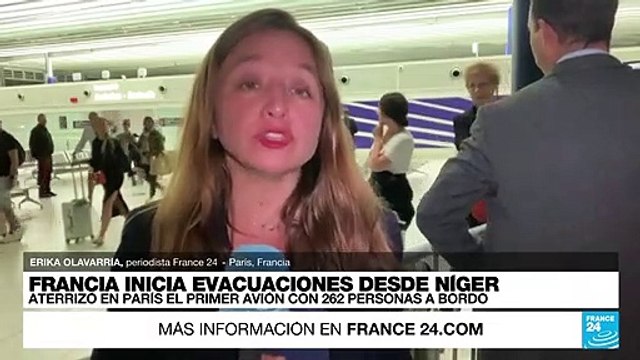 Informe desde París: llegaron a Francia primeros repatriados franceses y europeos de Níger