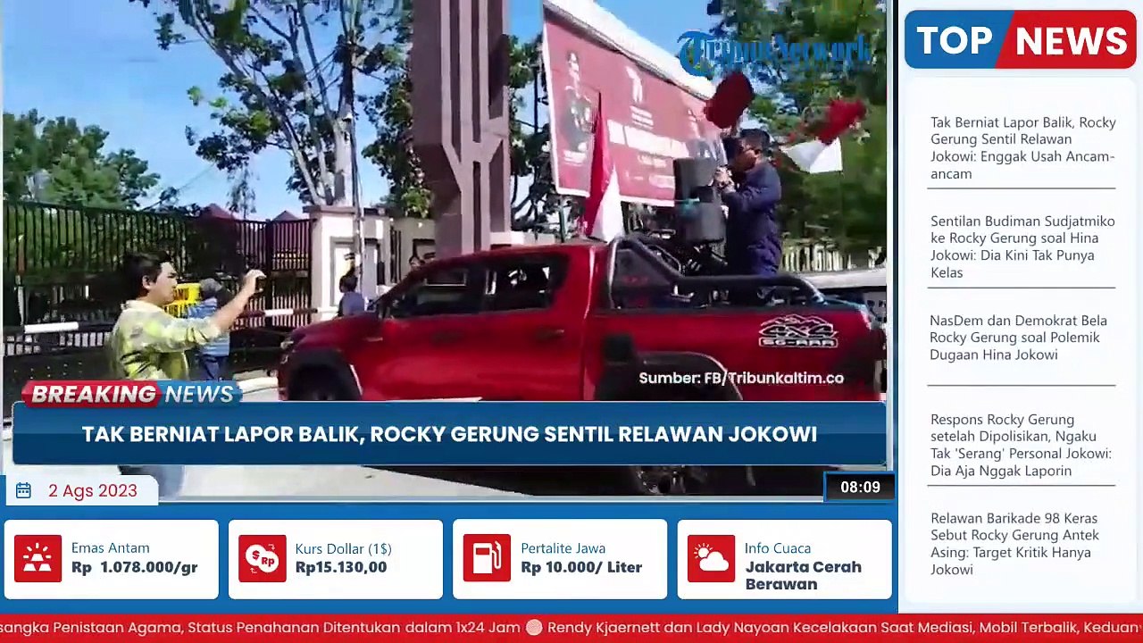 BREAKING NEWS Pro & Kontra Pernyataan Rocky Gerung Diduga Hina Jokowi, Nasdem-Demokrat Bela Rocky