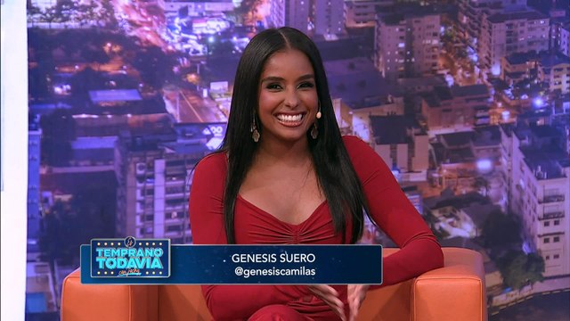 Genesis Suero: “Como reportera de entretenimiento, yo siempre me estoy nutriendo de todo”| Es Temprano Todavía