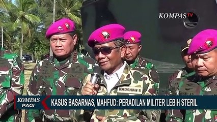 Kasus Suap Basarnas, Mahfud MD Sebut Peradilan Militer Lebih Seril dari Intervensi Politik