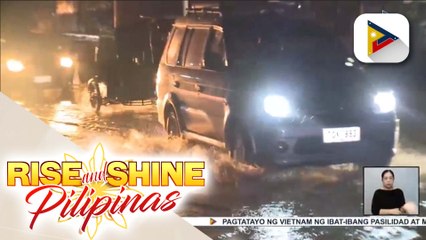 Ilang kalsada sa Caloocan, baha pa rin